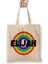Elijah Name Custom - Vintage Retro Rainbow Style Design Gift Baby-Gift For Him Bez Çanta Uzun Saplı 1
