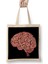 Brain Anatomy Of A Chess Player Bez Çanta Uzun Saplı 1