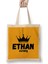 Ethan Name Personalized Custom Vintage Retro Rainbow Design Gift Baby-Gift For Him Bez Çanta Uzun Saplı 1