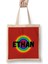 Ethan Name Personalized Custom Vintage Retro Rainbow Design Gift Baby-Gift For Him Bez Çanta Uzun Saplı 1