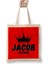 Jacob Name Personalized Custom Vintage Retro Rainbow Design Gift Baby-Gift For Him Bez Çanta Uzun Saplı 1