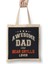 Awesome Dad And Bear Grylls Lover Bez Çanta Uzun Saplı 1