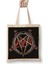 Slayer Pentagram Bez Çanta Uzun Saplı 1