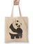 Panda And Chloe We Bare Bears Bez Çanta Uzun Saplı 1