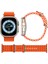 Sneezy Apple Watch 49MM Ultra Seri Uyumlu Seaflex Ocean Silikon Kordon 3