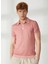 Polo Yaka Slim Fit Pembe Erkek Kazak A26433TF- 1