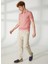 Polo Yaka Slim Fit Pembe Erkek Kazak A26433TF- 3