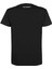 Bisiklet Yaka Baskılı Siyah Kadın T-Shirt 230W1700 2