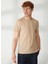 Bisiklet Yaka Kahve Erkek T-Shirt A266T35343- 1