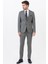 Mexicali TY199 Slim Fit 6 Drop Likralı Yelekli Takım Elbise Desenli 3