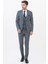 Naucalpan TY198 Slim Fit 6 Drop Likralı Yelekli Takım Elbise Desenli 1