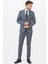 Naucalpan TY198 Slim Fit 6 Drop Likralı Yelekli Takım Elbise Desenli 5