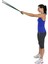 Pilates & Yoga egzersiz Bandı , Theraband Yeşil Renk(Orta) 1 mt 5