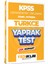 2024 KPSS Ortaöğretim Ön Lisans Genel Yetenek Türkçe Çek Kopart Yaprak Test 1