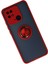 Xiaomi Poco C40 Kılıf Montreal Yüzüklü Silikon Kapak - Kırmızı 300099 2