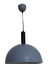 Dylight Retro Gri Metal Dekoratif Tekli Kafe Mutfak Aydınlatma Avize Çap:40 cm 1