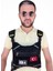 Motorcu Göğüs Çantası Reflektörlü Su Geçirmez Kan Grubu B+ 1