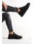 Knack Sneakers Ayakkabı 911 Siyah (Siyah Taban) 1