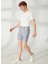 Normal Bel Slim Fit Lacivert Erkek Bermuda Şort A261JONP581TF297- 1
