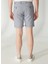 Normal Bel Slim Fit Lacivert Erkek Bermuda Şort A261JONP581TF297- 5