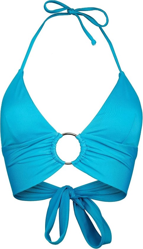 Transacoustic Yeşil Halka Aksesuarlı Ekstra Yumuşak Özel Koleksiyon Tulumlu Şık Bikini Üstü görsel 6