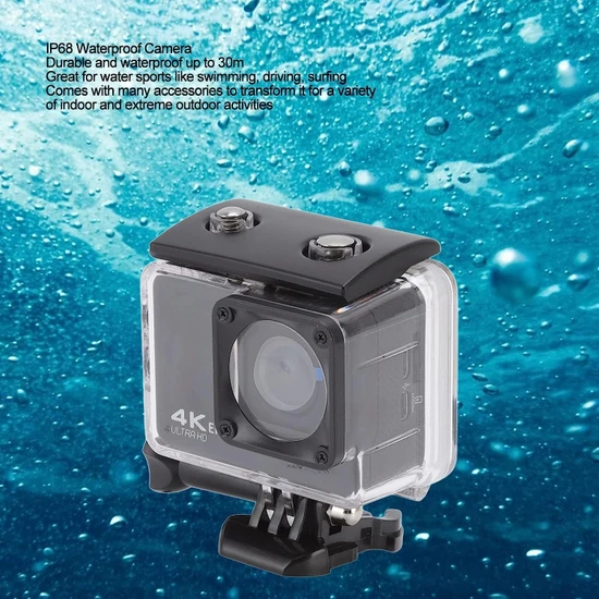 Filli Kutum Su Geçirmez Waterproof 4K Ultra Hd Wifi KS-503 Aksiyon Kamerası