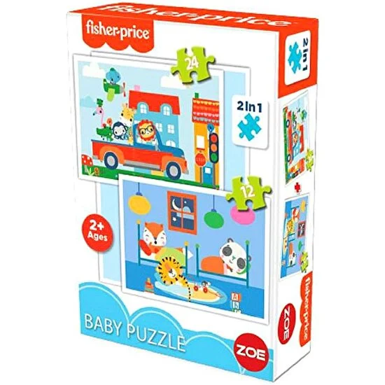 Fisher-Price Fisher Price Baby Puzzle 2in1