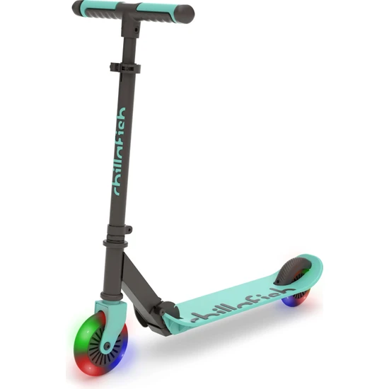 Chillafish Flexxi Glow - Işıklı Katlanabilir 2 Tekerlekli Scooter - Mint