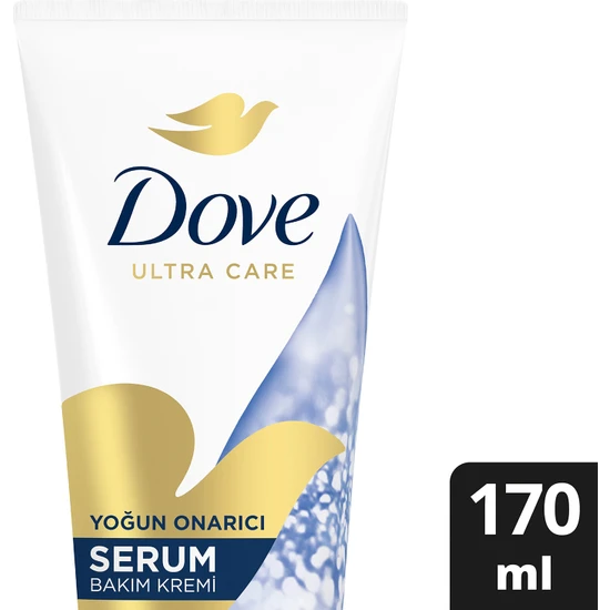 Dove Ultra Care 1 Minute Serum Saç Bakım Kremi Yoğun Onarıcı 170 ml