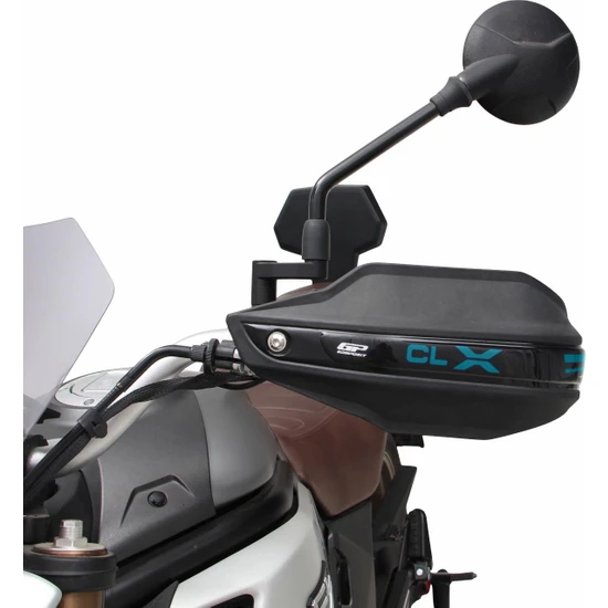 Gp Kompozit Cf Moto 700 Cl-X 2022-2023 Uyumlu Plastik Elcik Koruma Siyah