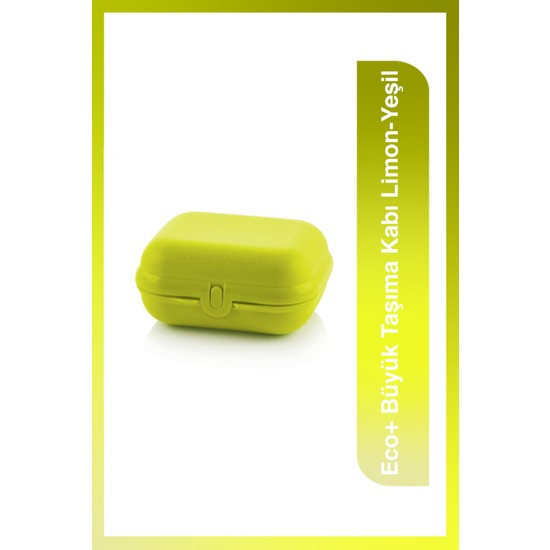 Tupperware Eco+ Büyük Taşıma Kabı Limon-Yeşil