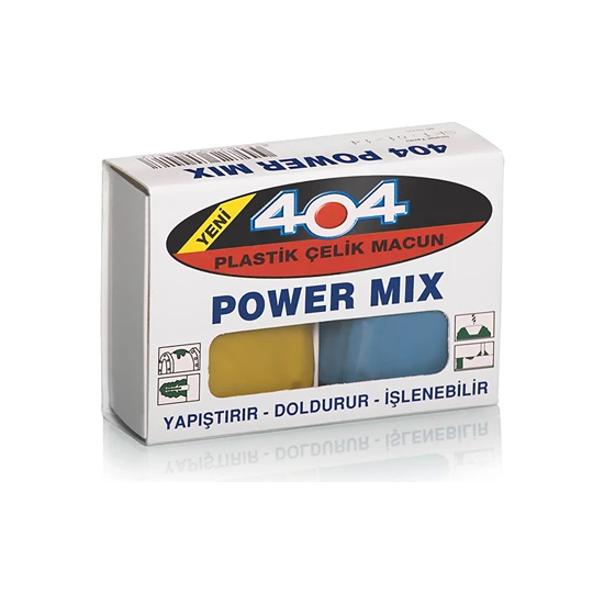 404 Çelik Macun 404 Powermix 80GR