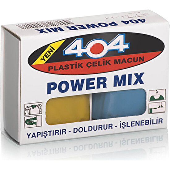 404 Çelik Macun 404 Powermix 40GR