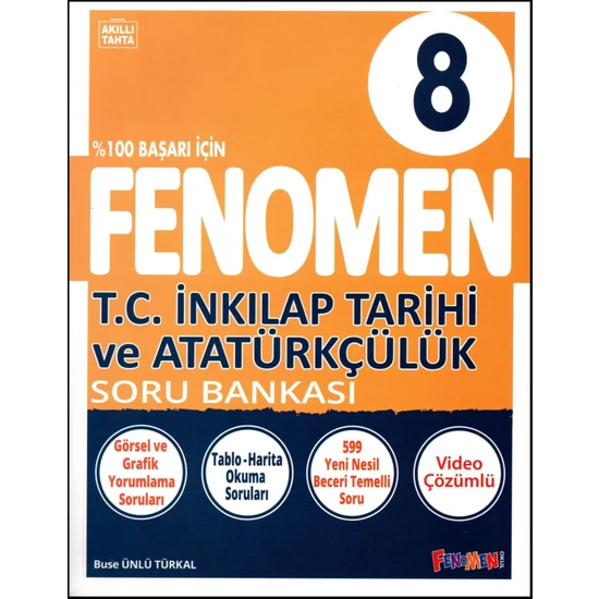 Fenomen Yayıncılık Fenomen 8. Sınıf Lgs Inkılap Tarihi ve Atatürkçülük Soru Bankası