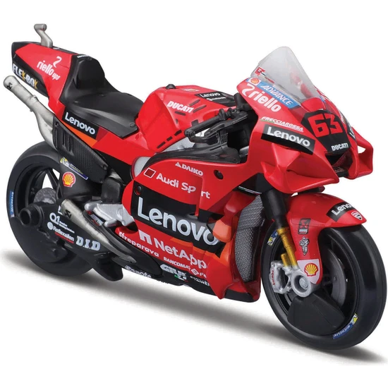 Maisto Ducati Lenovo Team 2021 Model Motosiklet 1/18