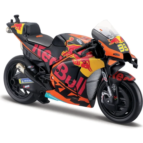 Maisto Red Bull Ktm RC16 Factory Racing 2021 Model Motosiklet 1/18