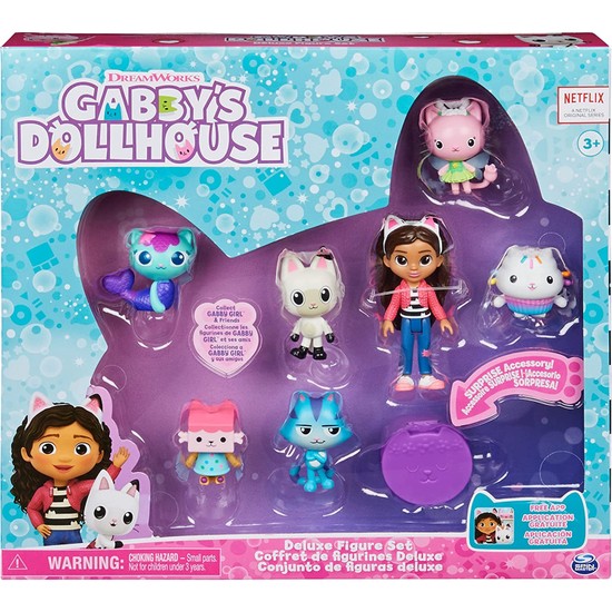 Spin Master Gabby's Dollhouse Deluxe Figür Set 6060440