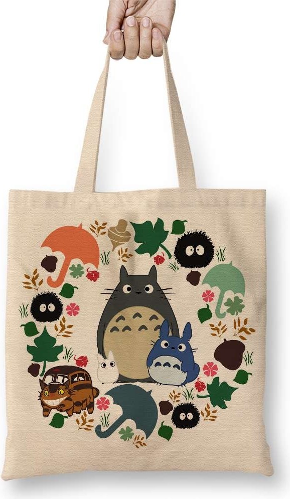 Humuts Totoro 01 Bez Çanta Uzun Saplı