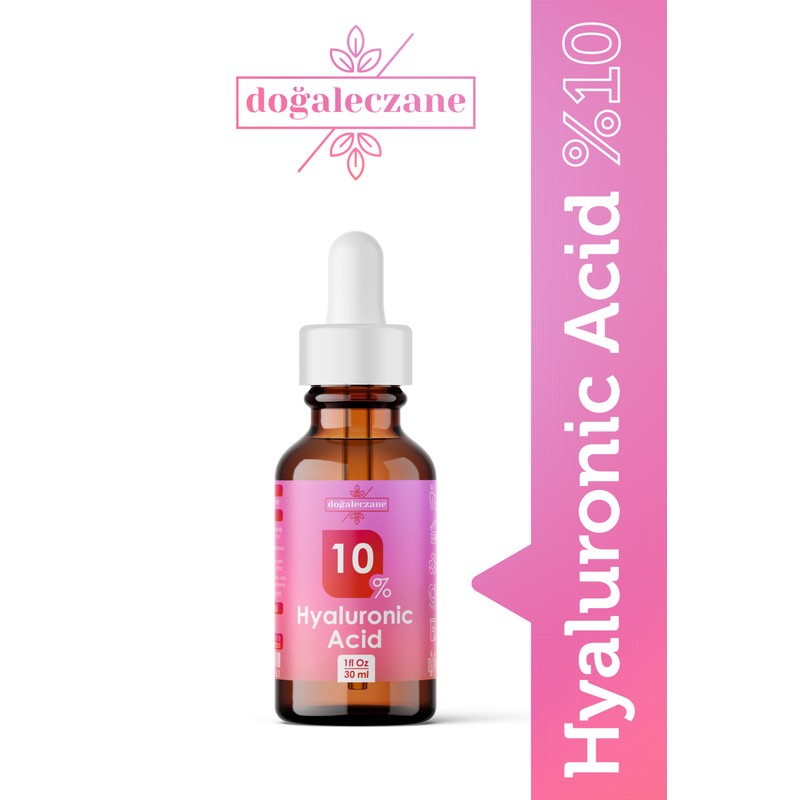 Doğal Eczane Hyaluronik Asit %10 Serum Yoğun Nemlendirici Hyaluronic Acid