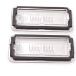 Bross Otomotiv BSP1119-1 Fiat 500 500C Linea Için 2 Adet Arka Plaka Lamba Camı 51800482