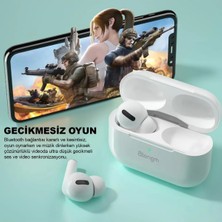 Atongm Air 9 Pro Anc Aktif Gürültü Azaltma Kablosuz Bluetooth Kulaklık, Kablosuz Şarj ile Uyumlu Air-9-Pro