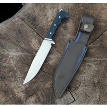 Hg Biçak Avcı Bıçağı Kamp Bıçağı Bushcraft Deri Kılıflı HGTWI249