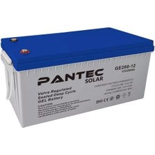 Pantec 12 Volt 200 Amper Jel Akü