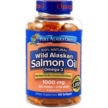 Pure Alaska Omega Wild Alaskan Salmon Oil 210 Softgels