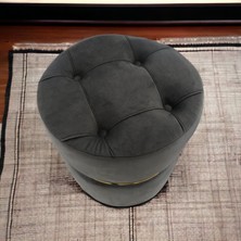 Yaren Home Desing Puf Lüx Silinebilir Kumaşlı Kapitoneli