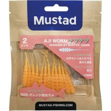 Mustad Aji Worm Naf-Naf Sahte Kurt 008 5cm