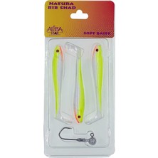 Albastar Natura Rib Shad Sahte Balığı 07 90MM