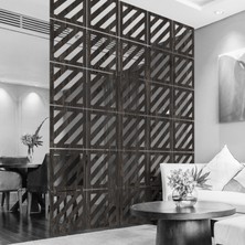 Makta Lazer Kesim Sarkıt Paravan, Ahşap Seperatör, Panel Levha Seti