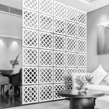 Makta Lazer Kesim Sarkıt Paravan, Ahşap Seperatör, Panel Levha Seti