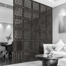 Makta Lazer Kesim Sarkıt Paravan, Ahşap Seperatör, Panel Levha Seti